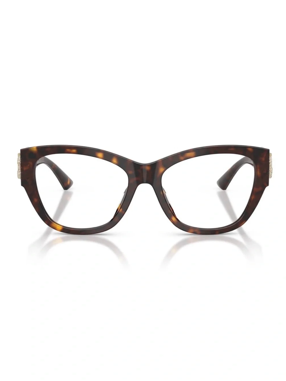 New Jimmy Choo JC3033BU 5002 Tortoiseshell Cat-Eye Glasses Authentic